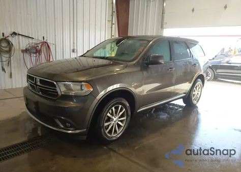 2017 Dodge Durango Sxt Awd z USA, uszkodzony, nr VIN 1C4RDJAGXHC814602